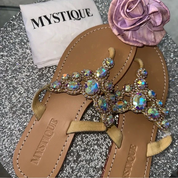 NWT Mystique Jeweled Sandals *DISCONTINUED* - Picture 3 of 4